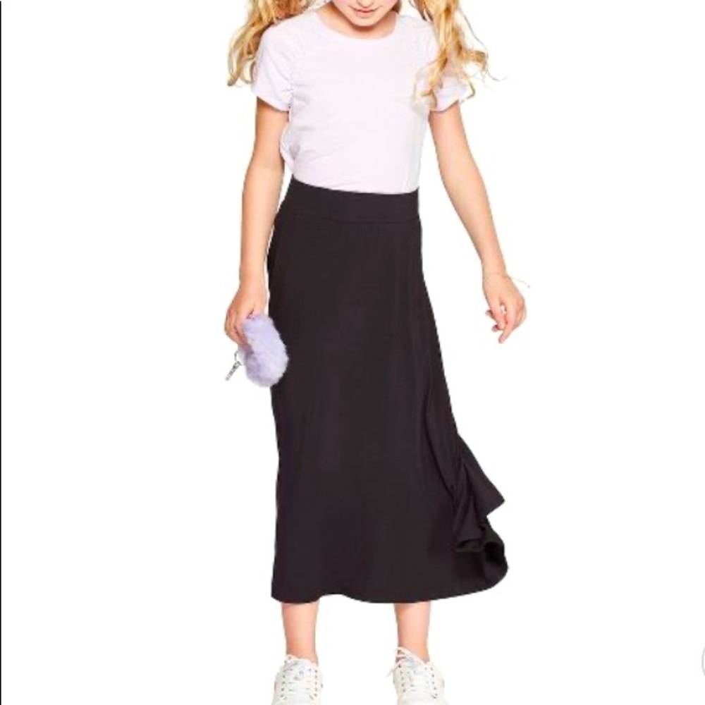 Girls’ Knit Maxi Skirt🖤